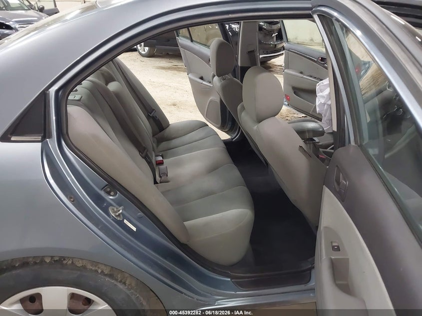 2009 Hyundai Sonata VIN 5NPET46F29H456467 IAAI salvage auction — FRONT & REAR, Salvage (Pennsylvania), sold $275 on 2026-07-09 (photo 8)