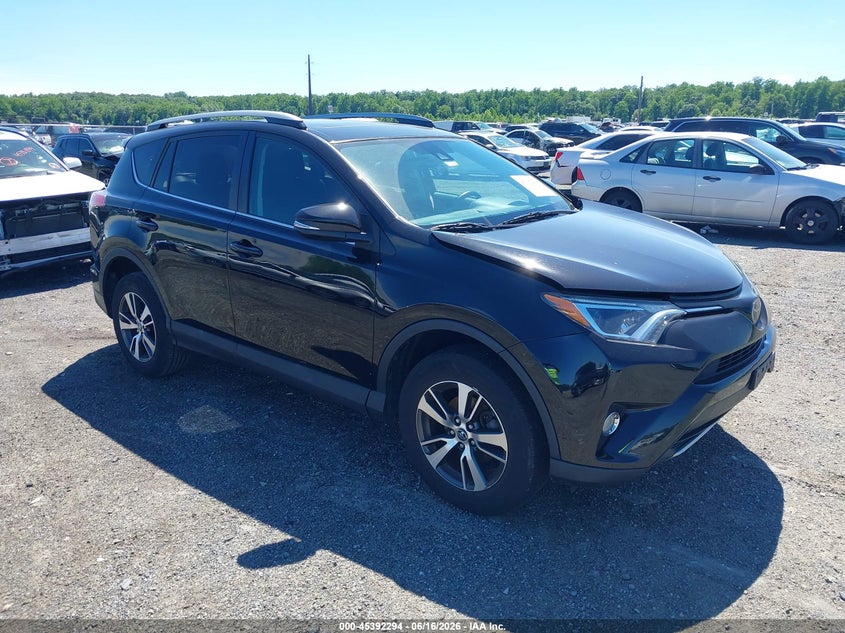 2018 Toyota Rav 4 VIN 2T3RFREV9JW713233 IAAI salvage auction — LEFT FRONT, Salvage - 75% Or Less (Maryland), sold $6,100 on 2026-07-27 (photo 1)