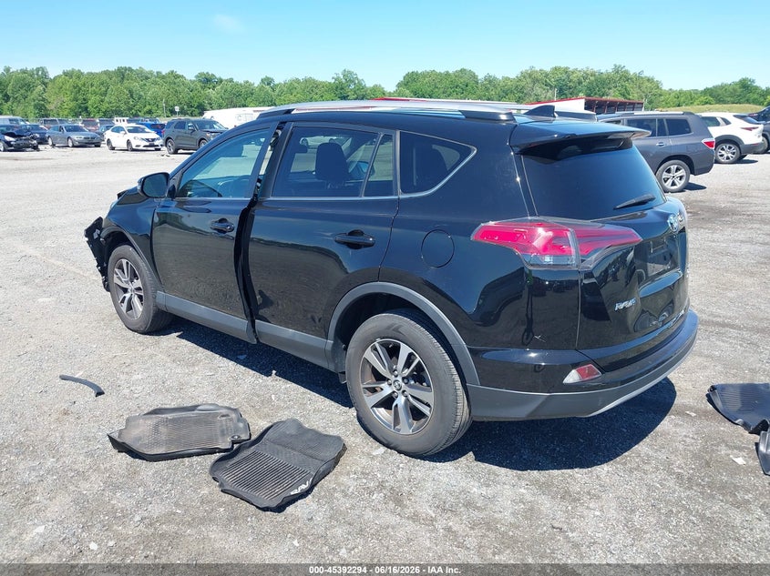2018 Toyota Rav 4 VIN 2T3RFREV9JW713233 IAAI salvage auction — LEFT FRONT, Salvage - 75% Or Less (Maryland), sold $4,800 on 2026-07-24 (photo 3)