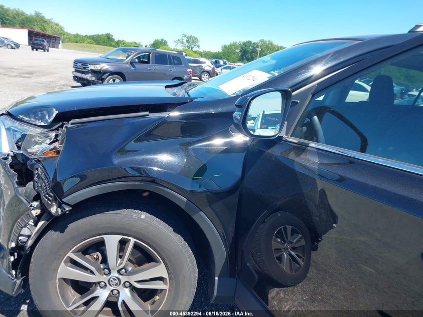 2018 Toyota Rav 4 VIN 2T3RFREV9JW713233 IAAI salvage auction — LEFT FRONT, Salvage - 75% Or Less (Maryland), sold $6,100 on 2026-07-27 (photo 6)