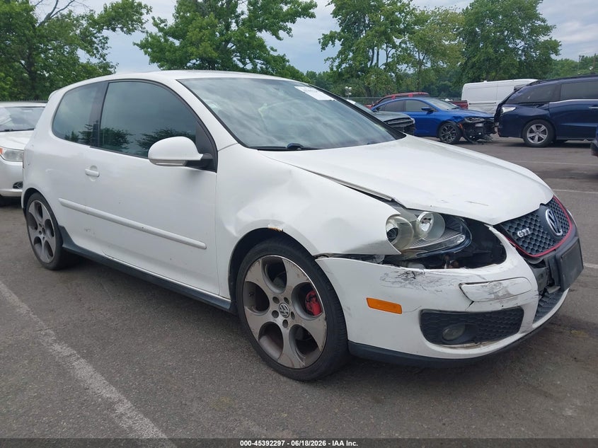 2008 Volkswagen Gti VIN WVWEV71K98W090581 IAAI salvage auction — FRONT END, Salvage (New Jersey), sold $25 on 2026-07-27 (photo 1)