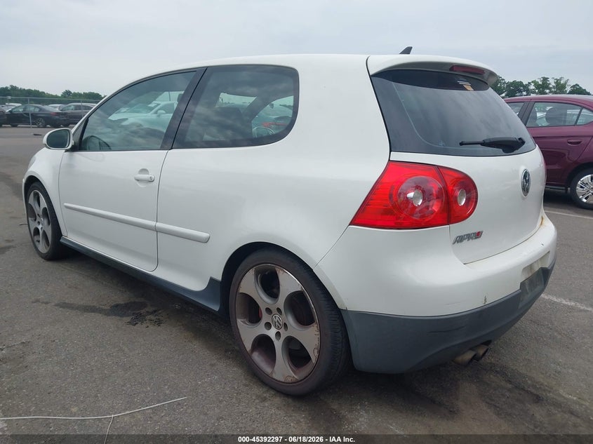 2008 Volkswagen Gti VIN WVWEV71K98W090581 IAAI salvage auction — FRONT END, Salvage (New Jersey), sold $25 on 2026-07-27 (photo 3)