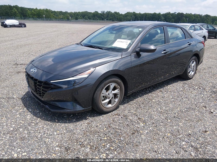 2021 Hyundai Elantra VIN 5NPLL4AGXMH047472 IAAI salvage auction — NORMAL WEAR, SF97 (Maryland), sold $525 on 2026-07-21 (photo 2)