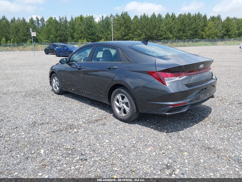 2021 Hyundai Elantra VIN 5NPLL4AGXMH047472 IAAI salvage auction — NORMAL WEAR, SF97 (Maryland), sold $525 on 2026-07-21 (photo 3)