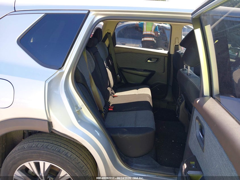 2021 Nissan Rogue VIN JN8AT3BB8MW233465 IAAI salvage auction — FRONT END, Salvage Title, sold $6,400 on 2026-07-23 (photo 8)