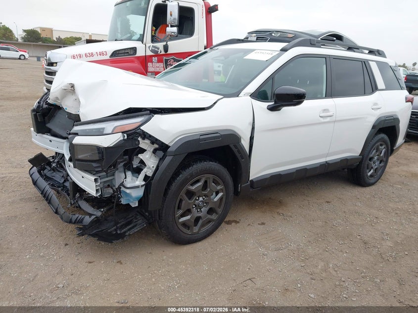 2026 Subaru Outback VIN JF2BUPAD4TY481255 IAAI salvage auction — FRONT END, Salvage (California), sold $6,300 on 2026-07-29 (photo 2)