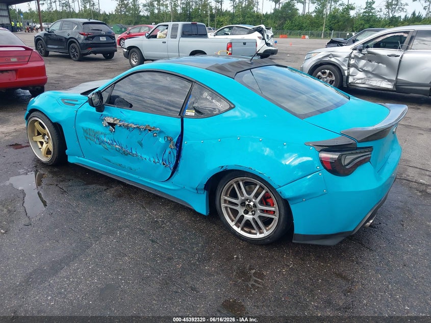 2014 Subaru Brz VIN JF1ZCAC17E9603030 IAAI salvage auction — LEFT SIDE, Rebuildable (Florida), sold $2,125 on 2026-07-21 (photo 3)