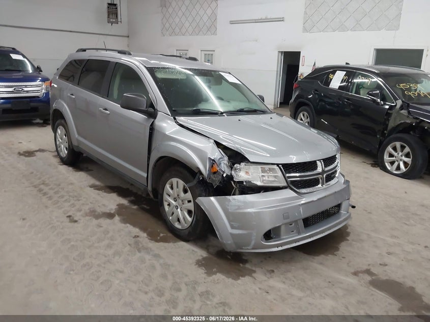2017 Dodge Journey VIN 3C4PDCAB4HT602693 IAAI salvage auction — FRONT END, Salvage (Illinois), sold $800 on 2026-08-03 (photo 1)