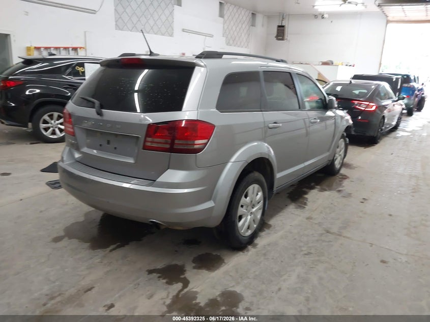 2017 Dodge Journey VIN 3C4PDCAB4HT602693 IAAI salvage auction — FRONT END, Salvage (Illinois), sold $800 on 2026-08-03 (photo 4)