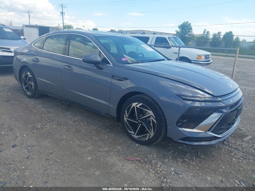 2026 Hyundai Sonata VIN KMHL64JA4TA560365 IAAI salvage auction — HAIL, Salvage Title, sold $2,750 on 2026-07-23 (photo 1)