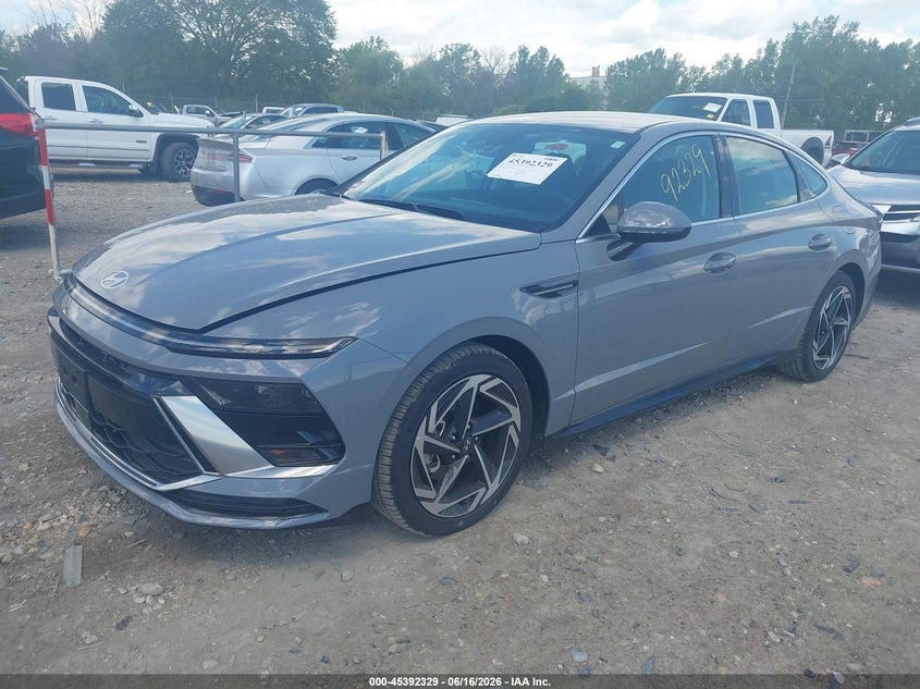 2026 Hyundai Sonata VIN KMHL64JA4TA560365 IAAI salvage auction — HAIL, Salvage Title, sold $2,750 on 2026-07-23 (photo 2)