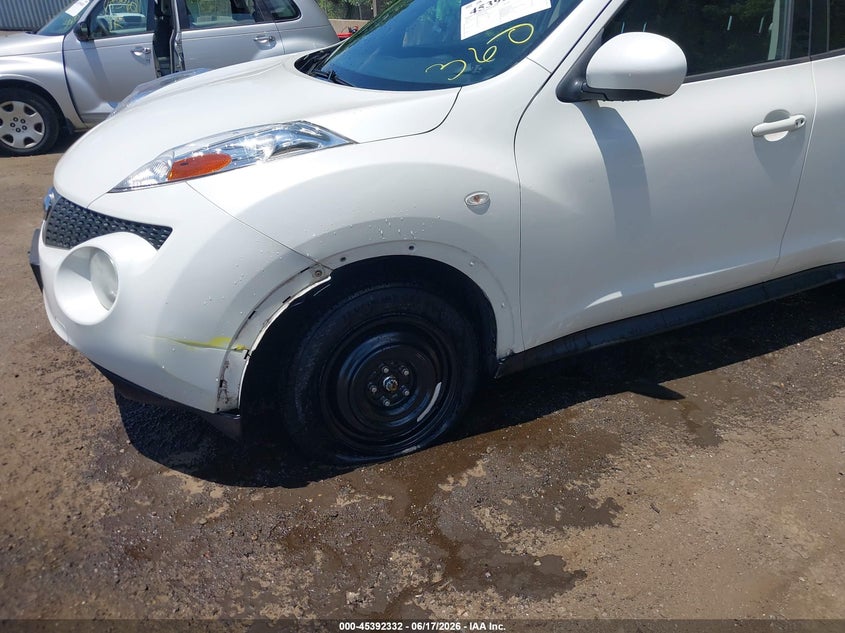 2014 Nissan Juke VIN JN8AF5MV5ET482898 IAAI salvage auction — LEFT FRONT, Salvage - Greater Than 75% (Maryland), sold $1,200 on 2026-07-22 (photo 6)