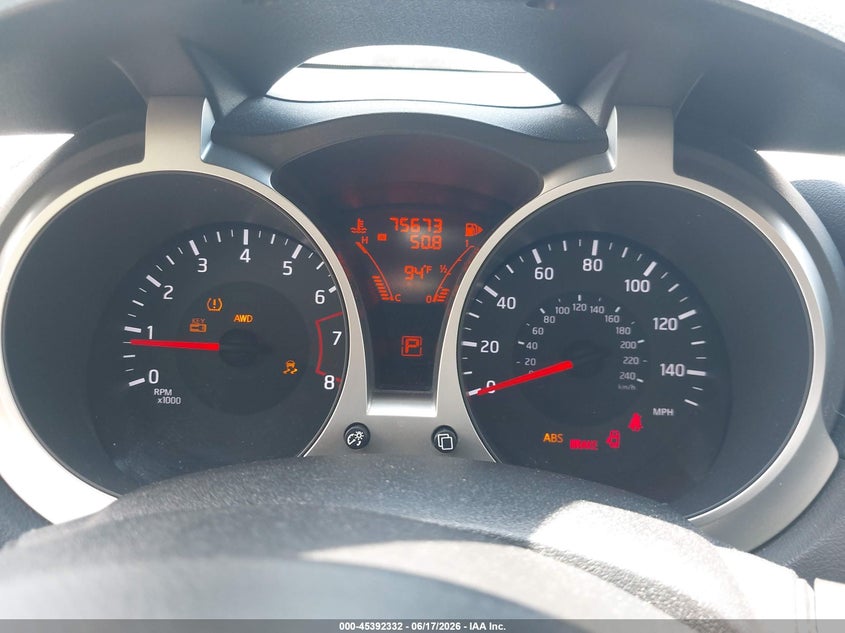 2014 Nissan Juke VIN JN8AF5MV5ET482898 IAAI salvage auction — LEFT FRONT, Salvage - Greater Than 75% (Maryland), sold $1,200 on 2026-07-22 (photo 7)