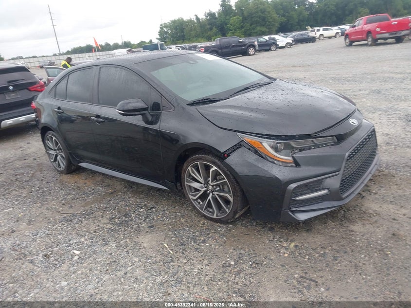 2022 Toyota Corolla VIN 5YFS4MCEXNP107260 IAAI salvage auction — FRONT & REAR, Salvage (Georgia), sold $4,200 on 2026-07-27 (photo 1)