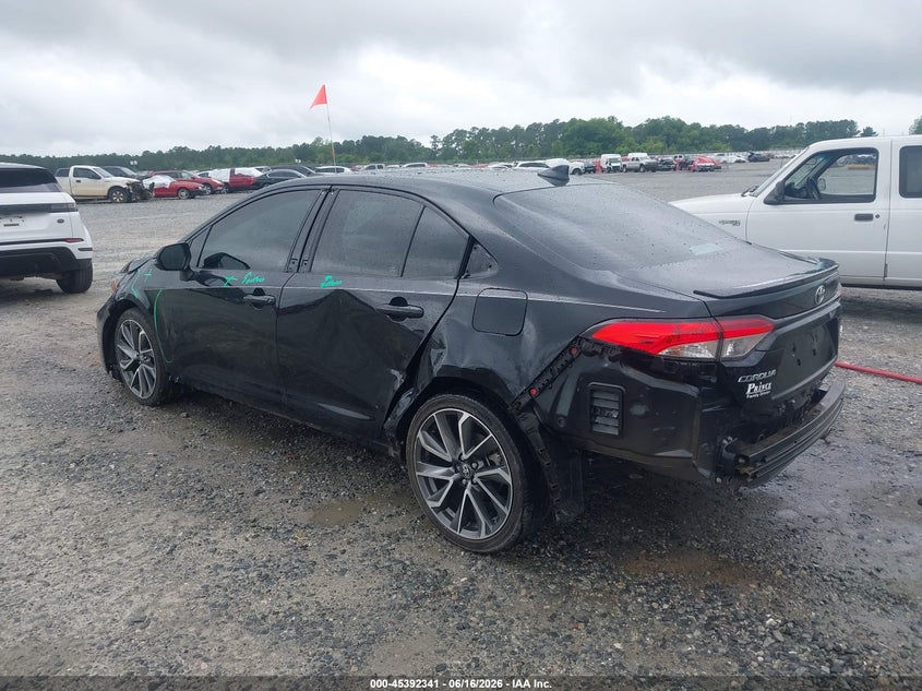2022 Toyota Corolla VIN 5YFS4MCEXNP107260 IAAI salvage auction — FRONT & REAR, Salvage (Georgia), sold $4,200 on 2026-07-27 (photo 3)
