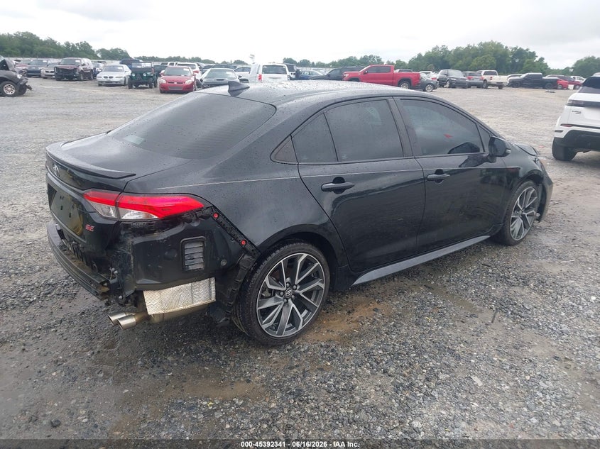 2022 Toyota Corolla VIN 5YFS4MCEXNP107260 IAAI salvage auction — FRONT & REAR, Salvage (Georgia), sold $4,200 on 2026-07-27 (photo 4)