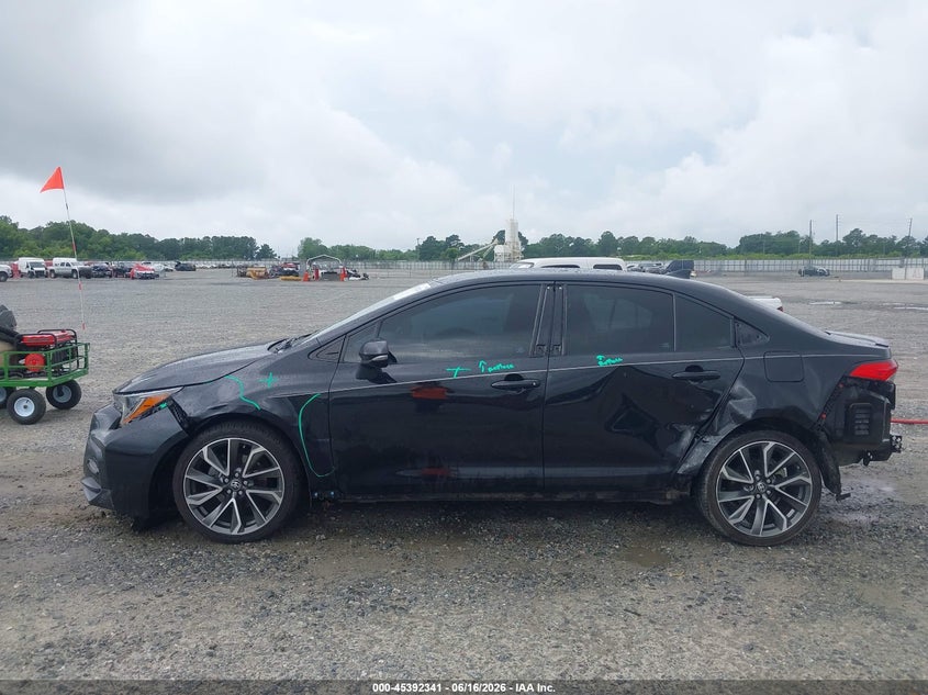 2022 Toyota Corolla VIN 5YFS4MCEXNP107260 IAAI salvage auction — FRONT & REAR, Salvage (Georgia), sold $4,200 on 2026-07-27 (photo 6)