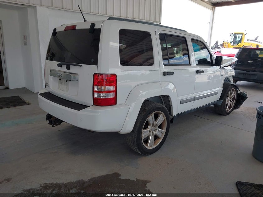 2012 Jeep Liberty (north america) VIN 1C4PJMFK9CW150184 IAAI salvage auction — FRONT END, Rebuildable (Florida), sold $1,150 on 2026-07-09 (photo 4)