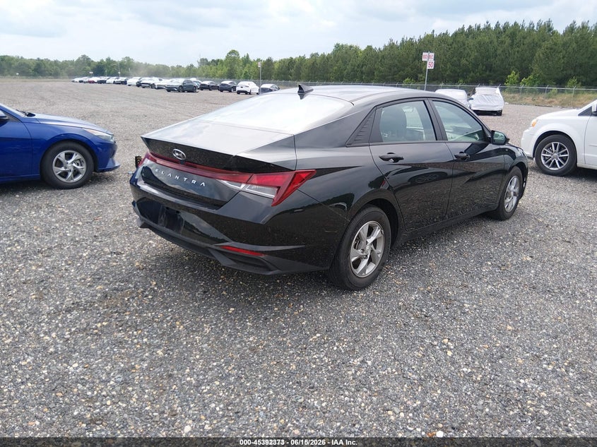 2021 Hyundai Elantra VIN 5NPLL4AG4MH050920 IAAI salvage auction — NORMAL WEAR, SF97 (Maryland), sold $5,100 on 2026-07-21 (photo 4)