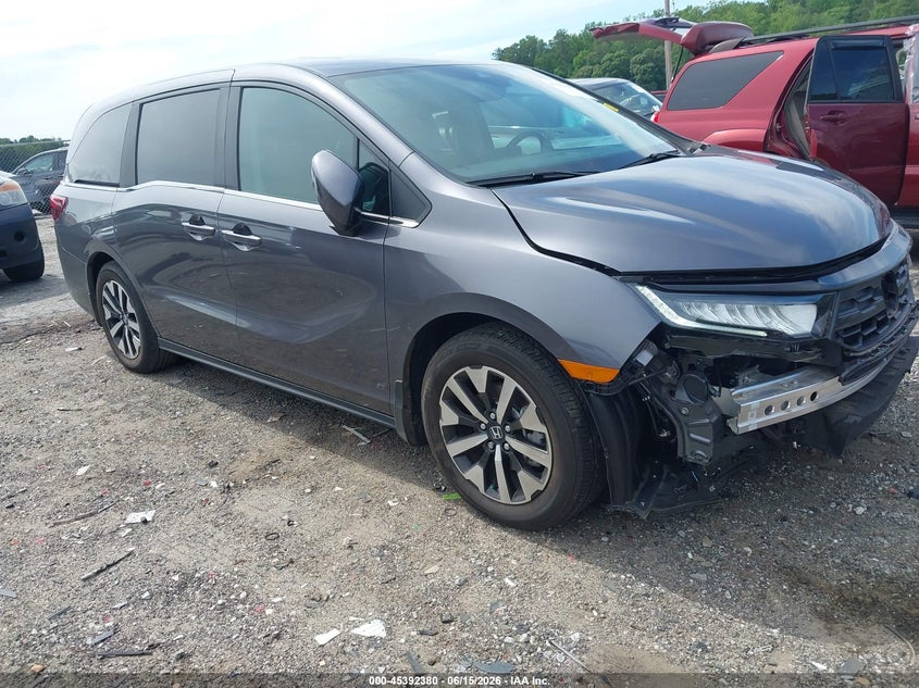 2025 Honda Odyssey VIN 5FNRL6H64SB052441 — IAAI salvage auction photo