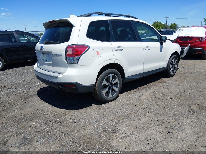 2018 Subaru Forester VIN JF2SJAGC5JH432972 IAAI salvage auction — FRONT END, Salvage (New Jersey), sold $225 on 2026-07-29 (photo 4)
