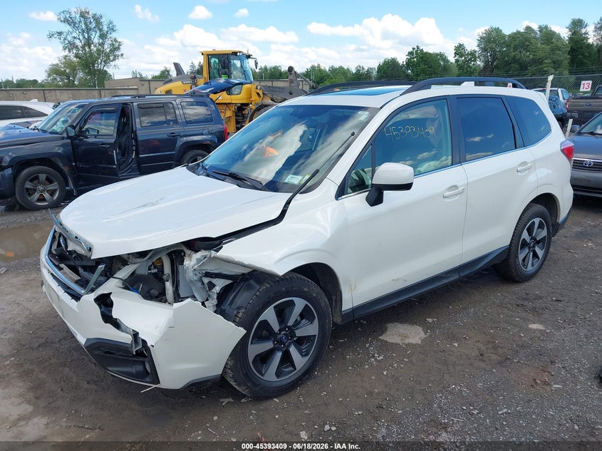 2018 Subaru Forester VIN JF2SJAJC9JH516138 IAAI salvage auction — FRONT END, Mv-907A (New York), sold $1,050 on 2026-07-30 (photo 2)