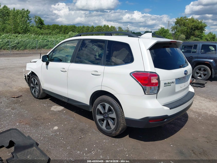 2018 Subaru Forester VIN JF2SJAJC9JH516138 IAAI salvage auction — FRONT END, Mv-907A (New York), sold $1,050 on 2026-07-30 (photo 3)