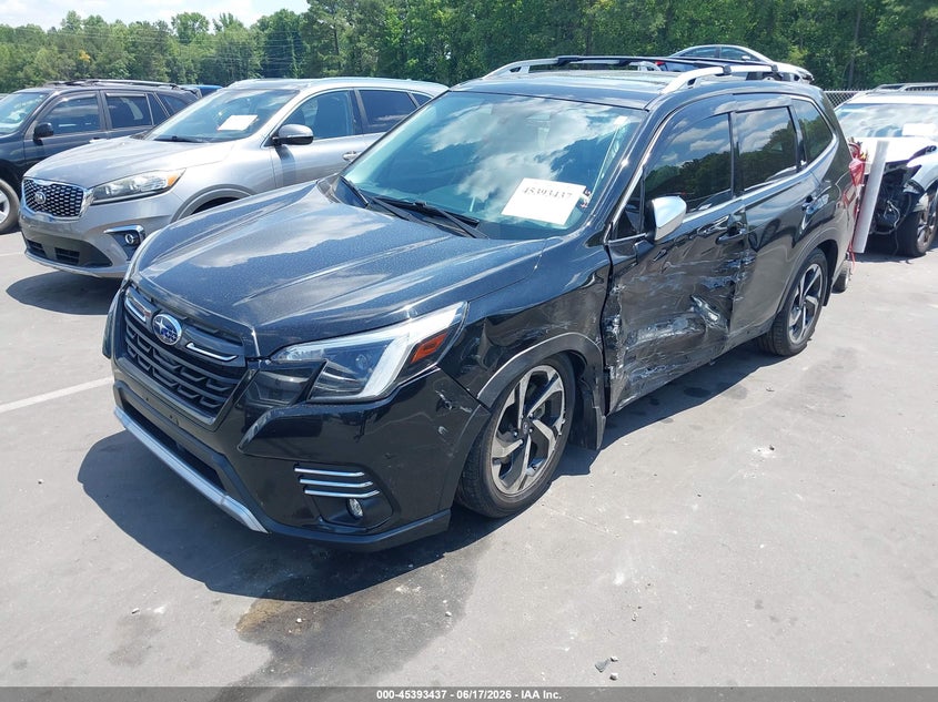 2022 Subaru Forester VIN JF2SKARC8NH401327 IAAI salvage auction — SIDE, Salvage (North Carolina), sold $5,700 on 2026-07-29 (photo 2)