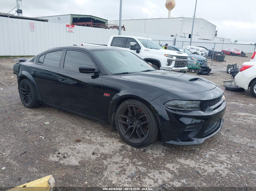 2021 Dodge Charger VIN 2C3CDXGJ2MH643237 IAAI salvage auction — REAR END, Original (Texas), sold $8,800 on 2026-07-30 (photo 1)