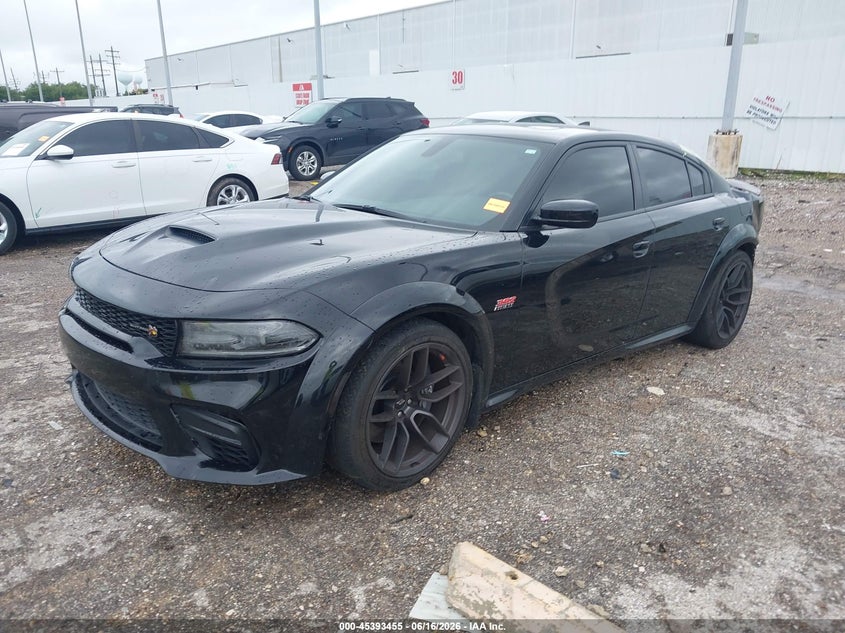 2021 Dodge Charger VIN 2C3CDXGJ2MH643237 IAAI salvage auction — REAR END, Original (Texas), sold $8,800 on 2026-07-30 (photo 2)