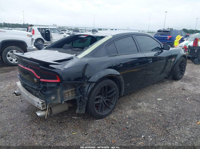 2021 Dodge Charger VIN 2C3CDXGJ2MH643237 IAAI salvage auction — REAR END, Original (Texas), sold $8,800 on 2026-07-30 (photo 4)