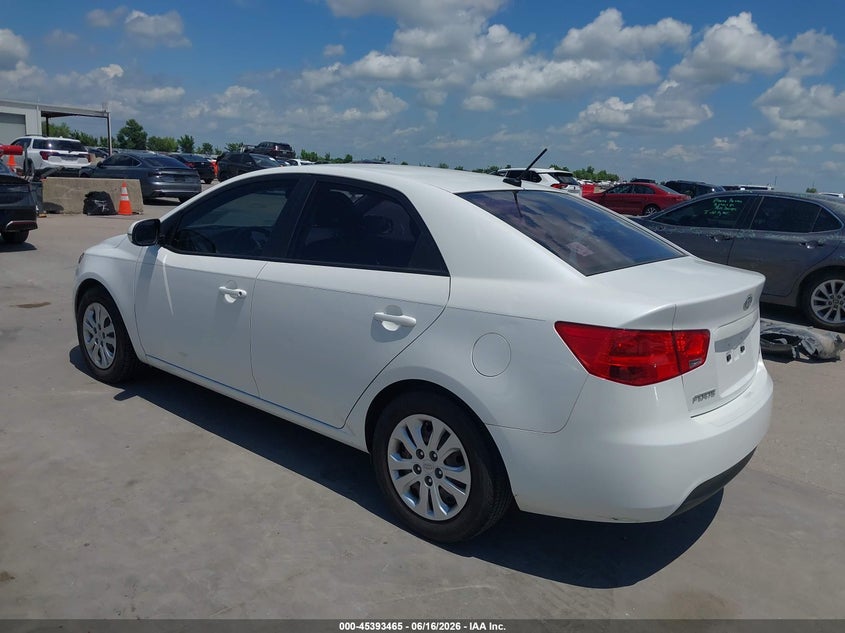 2011 Kia Forte VIN KNAFU4A24B5435273 IAAI salvage auction — FRONT END, Original (Texas), sold $850 on 2026-07-29 (photo 3)