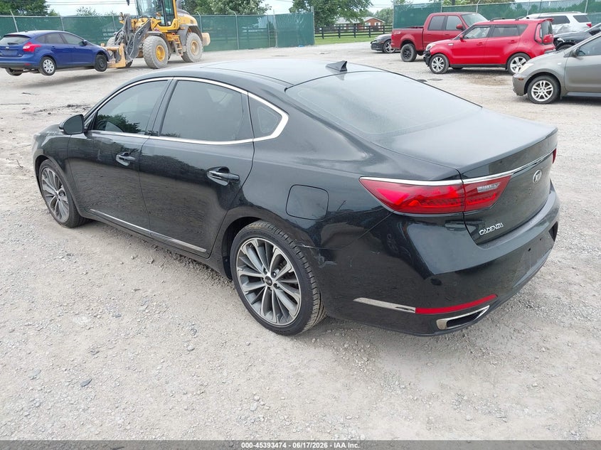 2017 Kia Cadenza VIN KNALC4J19H5067680 IAAI salvage auction — NORMAL WEAR, Original (Kentucky), sold $525 on 2026-07-29 (photo 3)