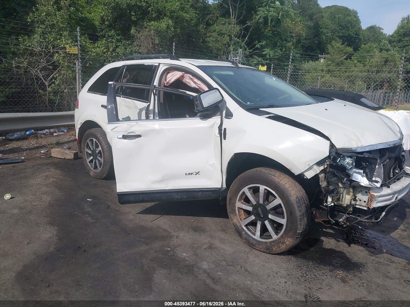 2009 Lincoln Mkx VIN 2LMDU68C69BJ12255 IAAI salvage auction — ROLLOVER, Salvage (North Carolina), sold $500 on 2026-07-09 (photo 1)