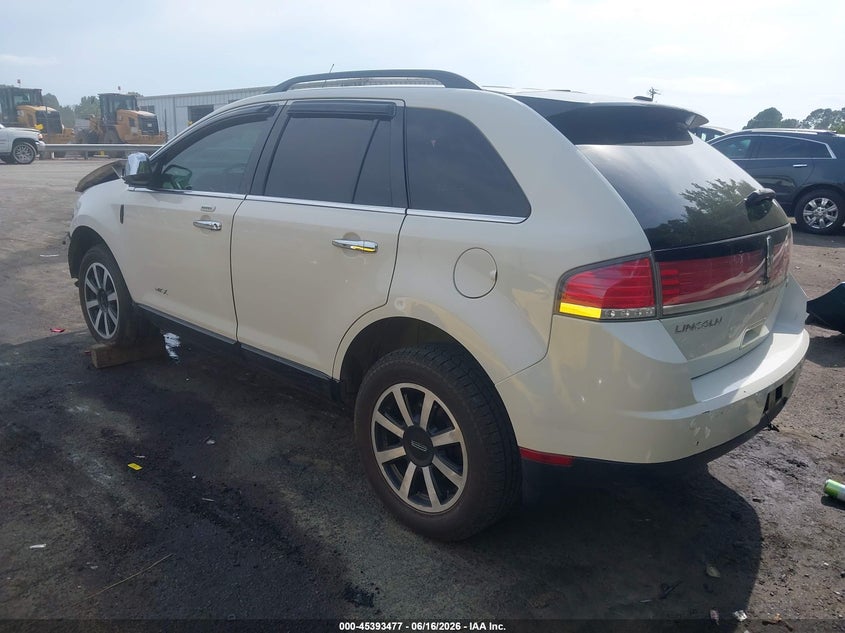 2009 Lincoln Mkx VIN 2LMDU68C69BJ12255 IAAI salvage auction — ROLLOVER, Salvage (North Carolina), sold $500 on 2026-07-09 (photo 3)