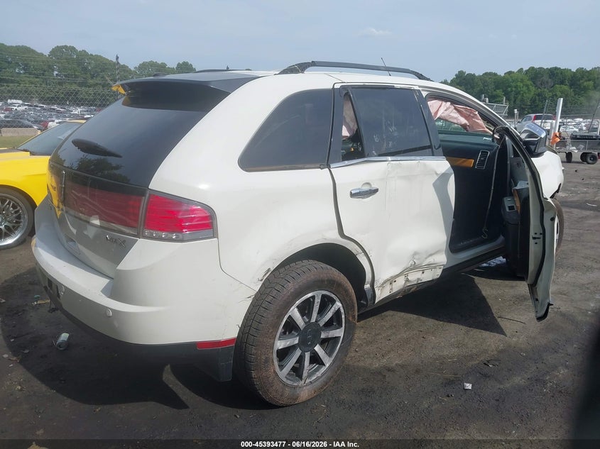 2009 Lincoln Mkx VIN 2LMDU68C69BJ12255 IAAI salvage auction — ROLLOVER, Salvage (North Carolina), sold $500 on 2026-07-09 (photo 4)