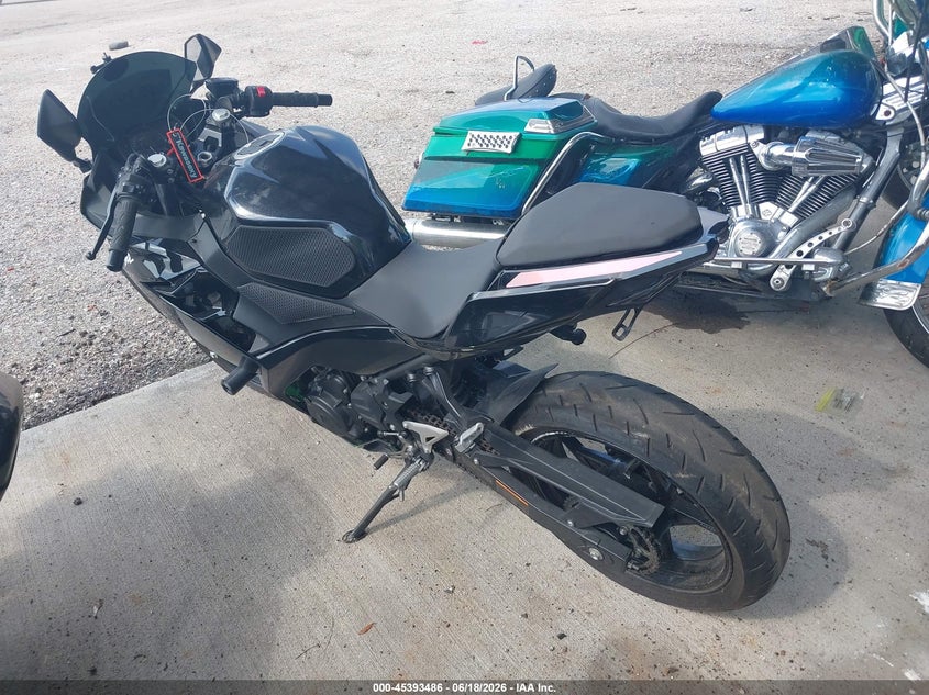 2023 Kawasaki Ninja VIN JKAEXKG14PDAR9482 IAAI salvage auction — FRONT END, Original (Texas), sold $1,450 on 2026-07-22 (photo 3)