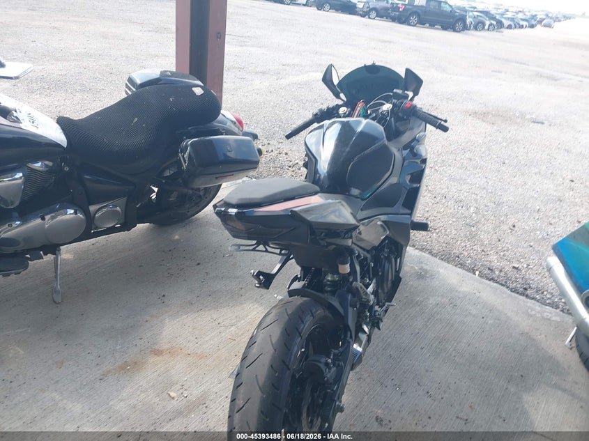 2023 Kawasaki Ninja VIN JKAEXKG14PDAR9482 IAAI salvage auction — FRONT END, Original (Texas), sold $1,450 on 2026-07-22 (photo 6)