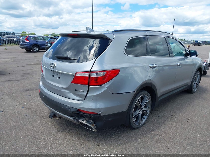 2015 Hyundai Santa fe VIN KM8SRDHF4FU120976 IAAI salvage auction — REAR END, Prior Salvage (Minnesota), sold $2,000 on 2026-08-02 (photo 6)