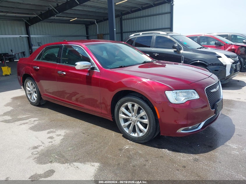 2019 Chrysler 300 VIN 2C3CCAKG7KH556555 IAAI salvage auction — WATER/FLOOD, Salvage (Iowa), sold $3,750 on 2026-07-31 (photo 1)