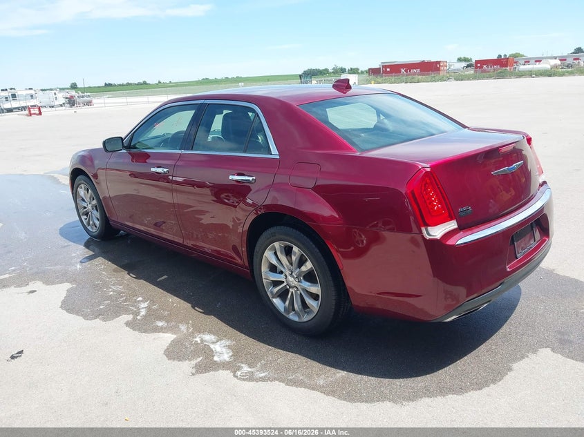 2019 Chrysler 300 VIN 2C3CCAKG7KH556555 IAAI salvage auction — WATER/FLOOD, Salvage (Iowa), sold $3,750 on 2026-07-31 (photo 3)