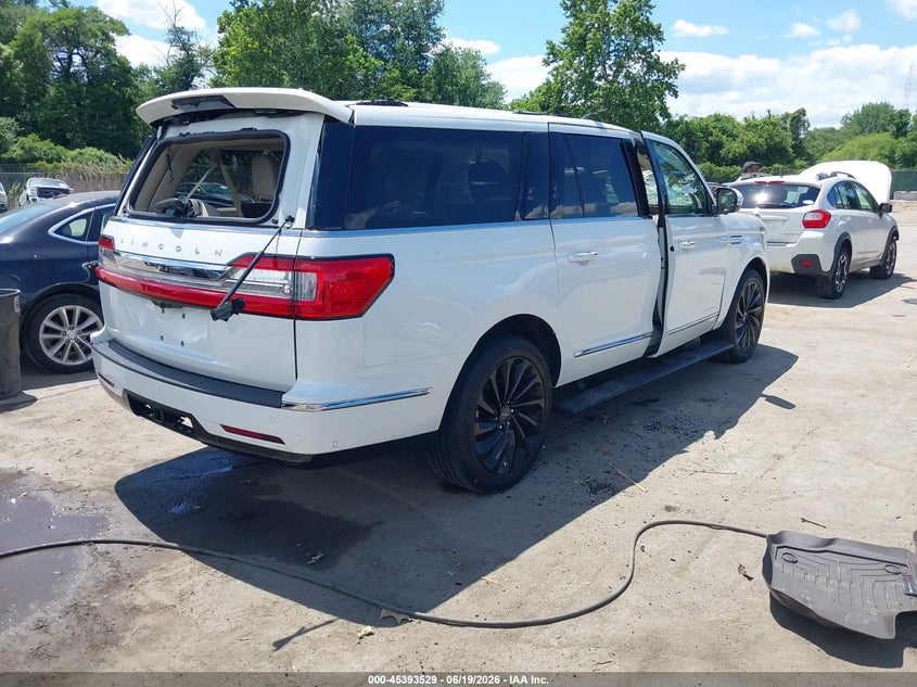 2021 Lincoln Navigator VIN 5LMJJ3LT8MEL18295 IAAI salvage auction — ROOF, Salvage - Greater Than 75% (Maryland), sold $13,600 on 2026-07-30 (photo 4)