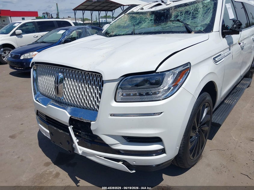 2021 Lincoln Navigator VIN 5LMJJ3LT8MEL18295 IAAI salvage auction — ROOF, Salvage - Greater Than 75% (Maryland), sold $13,600 on 2026-07-30 (photo 6)