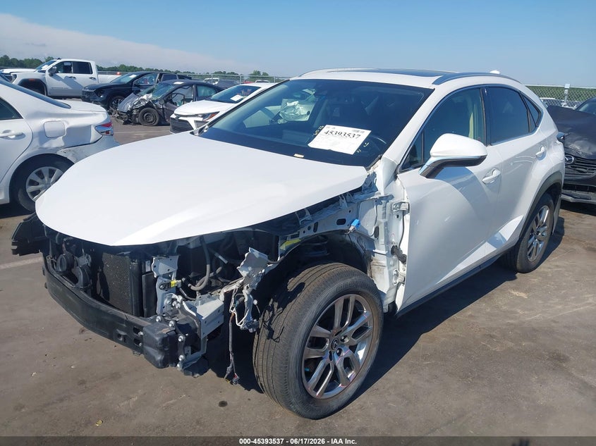 2020 Lexus Nx VIN JTJHARDZ7L5018125 IAAI salvage auction — LEFT FRONT, Salvage (North Carolina), sold $11,250 on 2026-07-22 (photo 2)