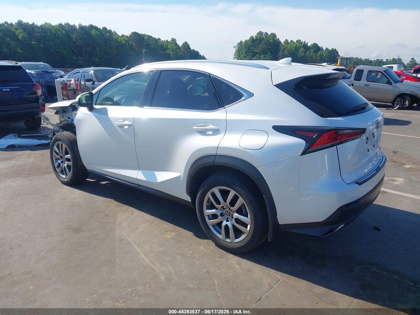 2020 Lexus Nx VIN JTJHARDZ7L5018125 IAAI salvage auction — LEFT FRONT, Salvage (North Carolina), sold $11,250 on 2026-07-22 (photo 3)