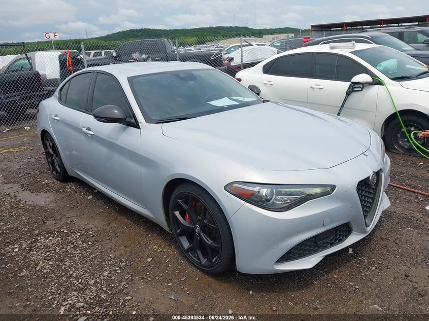 2020 Alfa romeo Giulia VIN ZARFAMANXL7638802 IAAI salvage auction — HAIL, Salvage Title, sold $5,275 on 2026-09-09 (photo 1)