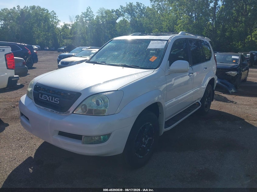 2008 Lexus Gx 470 VIN JTJBT20X180150913 IAAI salvage auction — REAR END, Salvage (Ohio), sold $2,750 on 2026-07-28 (photo 2)