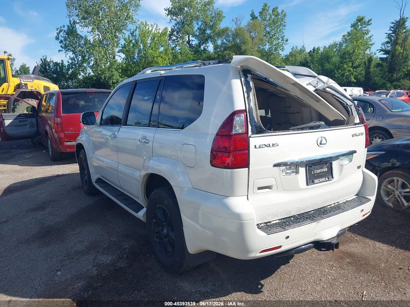 2008 Lexus Gx 470 VIN JTJBT20X180150913 IAAI salvage auction — REAR END, Salvage (Ohio), sold $2,750 on 2026-07-28 (photo 3)