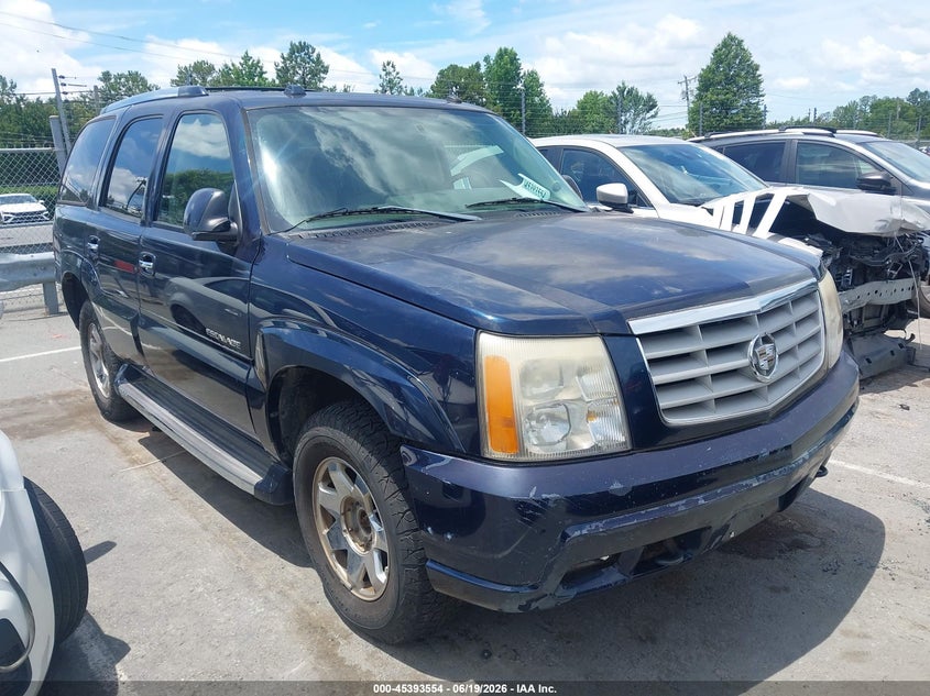2005 Cadillac Escalade VIN 1GYEK63N65R182052 IAAI salvage auction — NORMAL WEAR, Clear-Dealer Only (North Carolina), sold $650 on 2026-07-20 (photo 1)