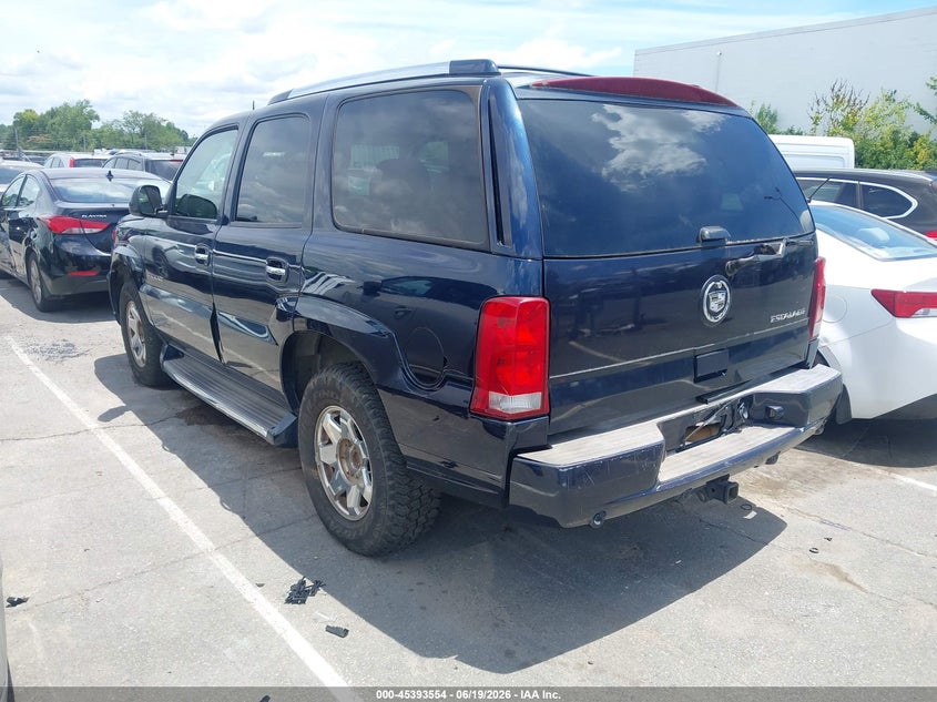 2005 Cadillac Escalade VIN 1GYEK63N65R182052 IAAI salvage auction — NORMAL WEAR, Clear-Dealer Only (North Carolina), sold $650 on 2026-07-20 (photo 3)